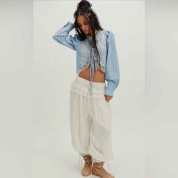 Bali Jude Top in chambray - Picture 4 of 8